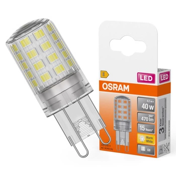 LED žiarovka G9 4,2W = 40W 470lm 2700K teplá biela 300° LED PIN Osram