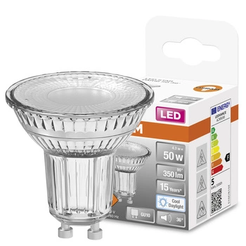 LED žiarovka PAR16 reflektor GU10 4,3W = 50W 350lm 6500K studená biela 36° STAR Osram