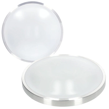 LED stropný plafón na povrchovú montáž E27 Chrome Romeo Kobi