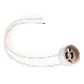 Keramická halogénová objímka pre LED žiarovky Cube GU10