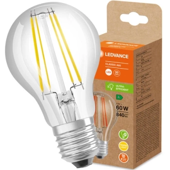 LED žiarovka E27 A60 4W = 60W 840lm 3000K teplá biela 300° Ledvance