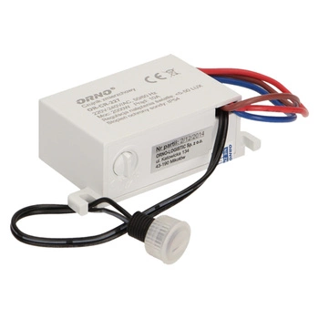 Súmrakový senzor s externou sondou 2000W IP54 Mini biely ORNO
