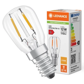 LED žiarovka Edison E14 1,3W = 10W 110lm 2700K teplá biela 300° Ledvance