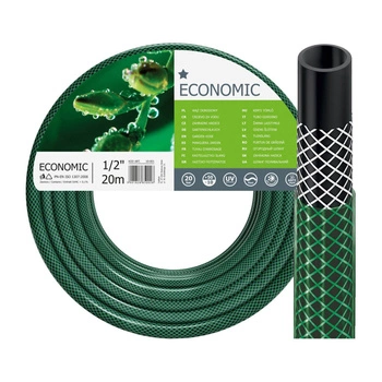 Záhradná hadica na vodu 3-vrstvová s opletom 1/2" 20 m silná ECONOMIC CELLFAST