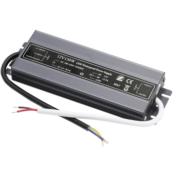 Napájanie LED pásu 12V 150W 12,5A vodotesné IP67