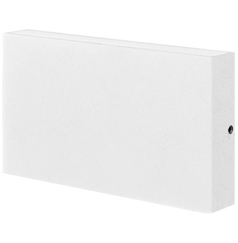 Nástenné nástenné svietidlo Svietidlo na povrchovú montáž 5,5W 450lm 4000K, neutrálna biela 110° biela IP44 Chicago Sanico Goldlux