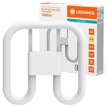 LED žiarivka GR8 13W = 28W 1350lm 3000K, teplá biela Dulux SQ EM & AC Ledvance