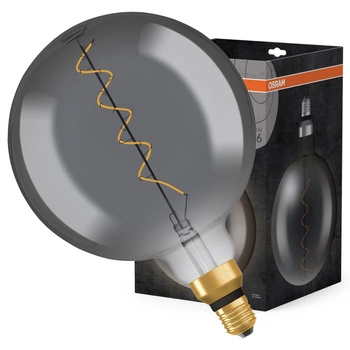 Dekoratívna žiarovka LED G200 Sphere E27 4W = 15W 140lm 1800K teplá biela 330° Smoked Vintage 1906 Osram