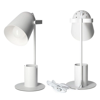 Stolná lampa Stolné svietidlo Nastaviteľné E27 Biela Rolig Kobi