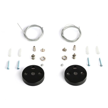 Montážna súprava pre závesné prvky 150 cm čierna VIDEX