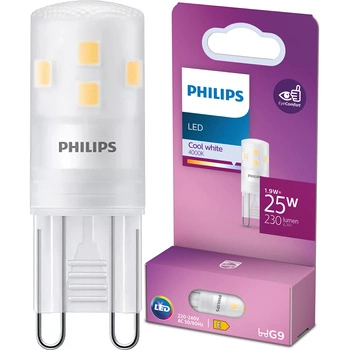 LED žiarovka G9 kapsula 1,9W = 25W 230lm 4000K neutrálna biela 320° Philips