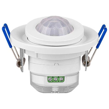 PIR senzor pohybu a súmraku Nastaviteľný biely 360° Masterled