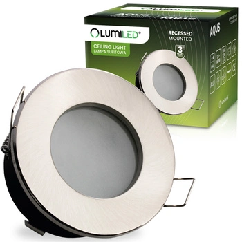 LED MR16 Round Satin AQUS Lumiled zapustené halogénové svietidlo