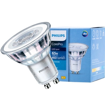 LED žiarovka GU10 4,9W = 65W 460lm 3000K teplá biela 36° PHILIPS