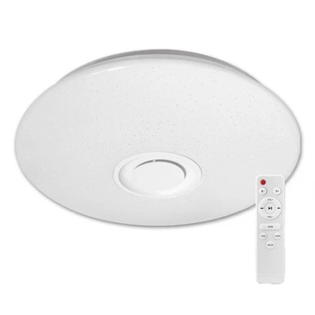 Plafond LED stropné svietidlo na povrchovú montáž 5W 5400lm 3000-6500K CCT RGB 160° stmievateľné Pilot Round White Porto Masterled