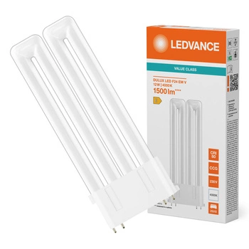LED žiarivka 2G10 12W = 24W 1500lm 4000K neutrálna biela Dulux F EM & AC Ledvance
