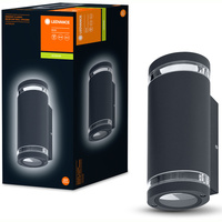 LED GU10 IP44 Endura Ledvance Grey Vonkajšia záhradná nástenná lampa