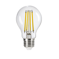 LED žiarovka E27 Edison A60 4W = 62W 840lm 4000K neutrálna biela Clear XLED Filament Kanlux
