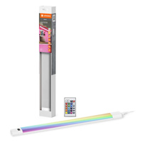 Ledvance Lineárne hrany Ledvance 8W 460lm 3000K teplá biela RGBw Stmievateľné diaľkové ovládanie Biele 30cm Lineárne hrany Ledvance LED Nábytkové svetlo so senzorom pohybu