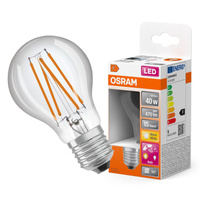 LED žiarovka A60 E27 4,9W = 40W 470lm 2700K teplá biela 320° so súmrakovým senzorom Classic Osram