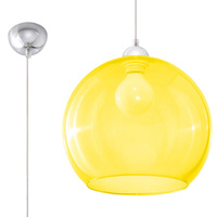 Závesné stropné svietidlo Hanging Ball E27 Round Yellow Minimalist Ball Sollux