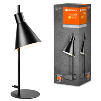 Dekoratívna stolová lampa LED 5W 260lm 3000K, teplá biela čierny Dekor Ledvance