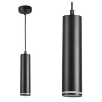 Stropné závesné svietidlo s presahom GU10 čierne PARIS Sanico Goldlux