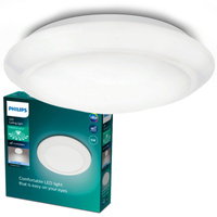LED stropná plafónová lampa 6W 640lm 4000K biela Cinnabar Philips
