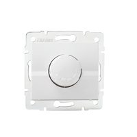 Regulátor stmievania otočný 500W + filter biely LOGI Kanlux