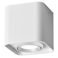 Bodové svietidlo GU10 biele XENO Sanico Goldlux na povrchovú montáž