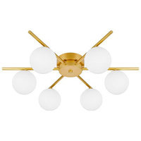 Luster Stropné závesné svetlo Dekoratívne 6x G9 Gold Bali Masterled