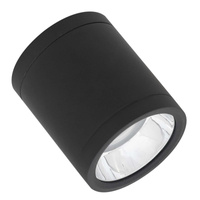 Povrchové svietidlo Plafond TUBA vonkajšia lampa 15W 1650lm 4000K IP65 UGR19 Black Downlight Ledvance