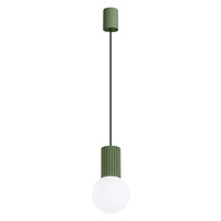 Závesná lampa Závesná lampa G9 Round Olive Modern Matte Halo Sollux