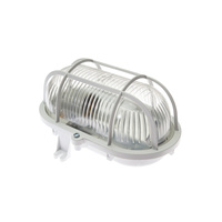 Svietidlo do potrubia Hermetická mriežka E27 Plast IP44 Biela Soma Kobi