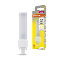 LED žiarivka G24d-2 7W = 18W 700lm 3000K, teplá biela 120° DULUX LED D EM & AC Osram