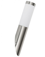 Vonkajšia záhradná lampa fasádna KINKIET LED Inox ST 021 E27 Su-Ma