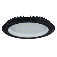 Priemyselné LED svietidlo 200W 20000lm 4000K, neutrálna biela 110° IP65 IK05 Okrúhle čierne HB KANLUX