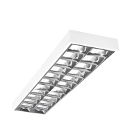 LED T8 120x30cm G13 obdĺžnikové svietidlo na povrchovú montáž biele NOTUS Kanlux