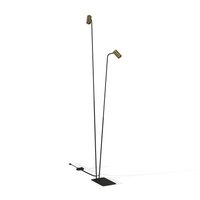Stojaca lampa 2x GU10 Gold Glamour 7712 MONO Nowodvorski
