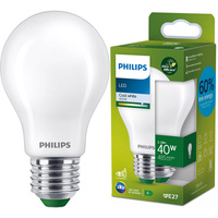 LED žiarovka E27 A60 2,3W = 40W 485lm 210lm/W 4000K neutrálna biela 300° CLASS A UltraEfficient Philips