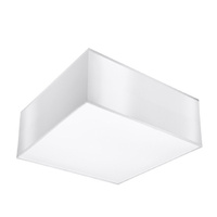 Stropné svietidlo E27 Square White Minimalist Horus Sollux