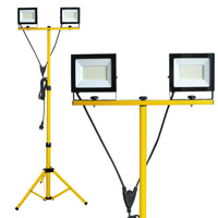 Vonkajšie LED svetlomety Záhrada 100W 8500lm 4000K neutrálna biela 110° IP54 IK06 Čierna žltá Tigra Kobi