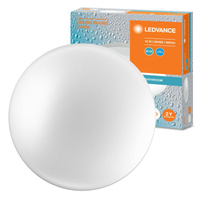 LED stropné svietidlo 12W 900lm 6500K studené IP44 biele stropné svietidlo Ledvance