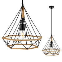 Dekoratívne závesné svietidlo E27 Vienna Kobi