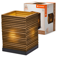 Stolná lampa Stolné svietidlo Stojace dekoratívne E27 Hnedá USB-C Dekor Ledvance