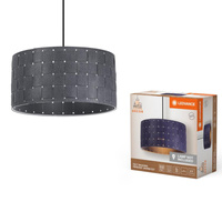 Dekoratívne stropné závesné svietidlo E27 Overhang Grey Decor Ledvance