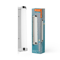 Kúpeľňové svietidlo LED Nástenné svietidlo nad zrkadlo Stmievateľné 9W 900lm CCT Chróm IP44 40cm Obris Ledvance