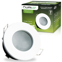 LED MR16 Kruhové biele svietidlo AQUS Lumiled Halogénové svietidlo na zapustenú montáž