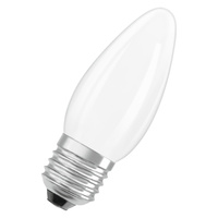 LED žiarovka B35 E27 sviečka 3,4W = 40W 470lm 4000K neutrálna biela 300° STAR CLASSIC Osram