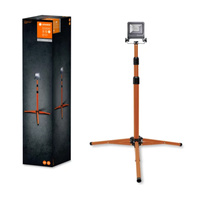 LED reflektor Batériová lampa na statíve Prenosná 20W 1700lm 4000K IP65 Graphite Worklight Ledvance